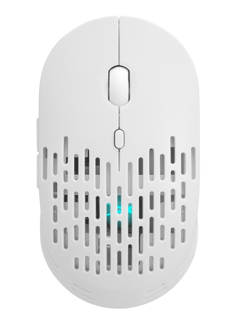 ALBM7422 Wireless Rechargable Mouse - Optical Sensor 1600 DPI - 6 Buttons
