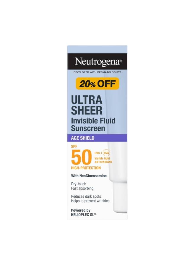 Ultra Sheer Sunscreen Anti-Aging – Special Price 20% Off 50ml