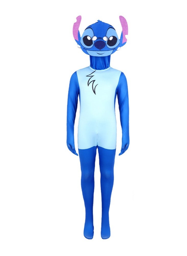 NIBEMINENT Star Baby Children's one-piece costume, Hayi stage performance costume, Stitch - Image 1