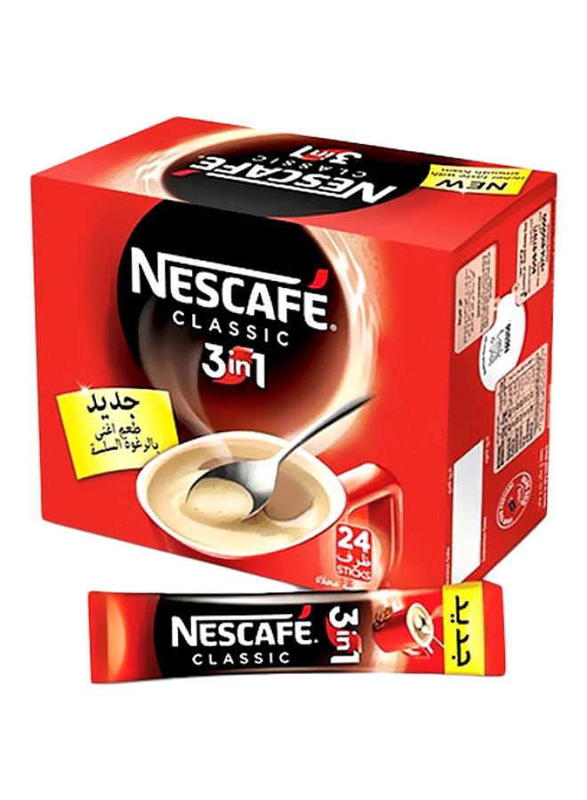 Nescafe 3-In-1 Classic Coffee Pack of 24