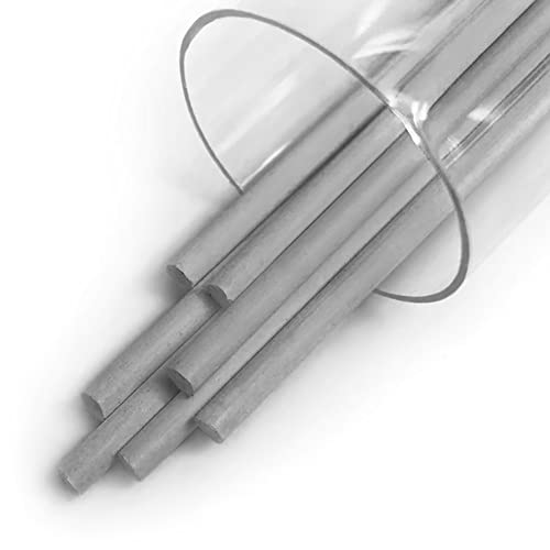 Carmel 4mm Mechanical Grease Pencil + 25 Lead Refills (Silver), Clutch Pencil with Thick Waxy Leads, 4mm Lead Holder for Drawing, Wax Pencil for Holding Soft Greasy Leads, Mechanical China Marker - Image 2