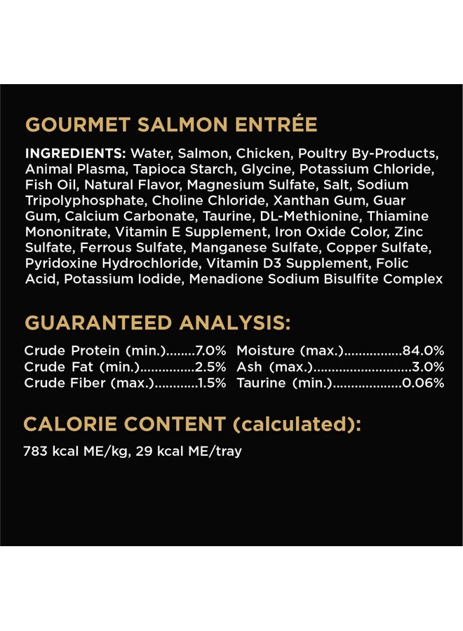 شيبا مجموعة متنوعة من أطباق طعام القطط الرطبة Perfect Portions Cuts In Gravy، دجاج مشوي، سلمون شهي وديك رومي طري، عبوة مزدوجة سهلة التقشير، 1.32 أونصة (عبوة من 48 قطعة) - Image 3