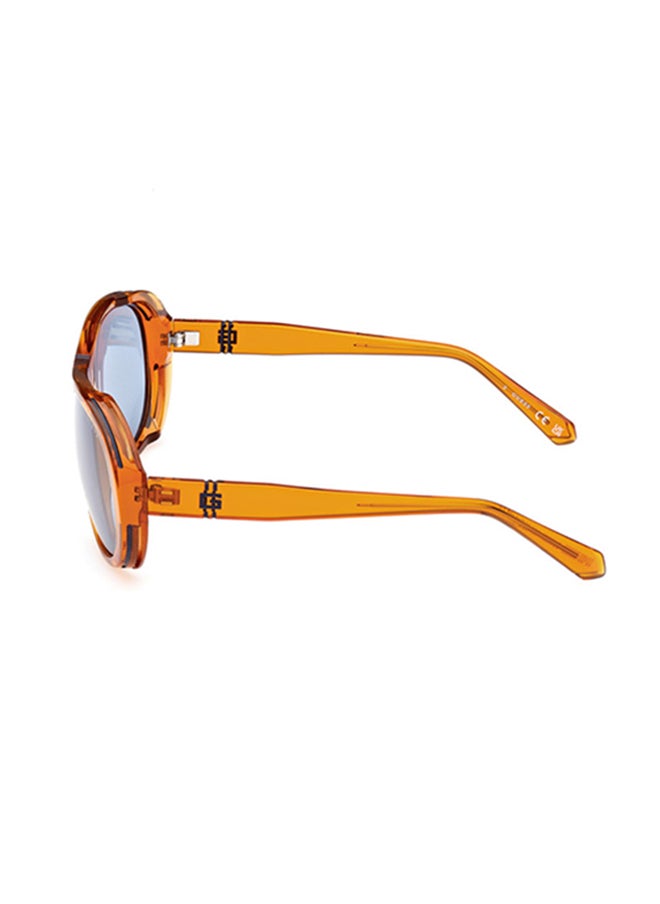 GUESS Pilot Sunglasses For Men - Clear Orange  - Image 2