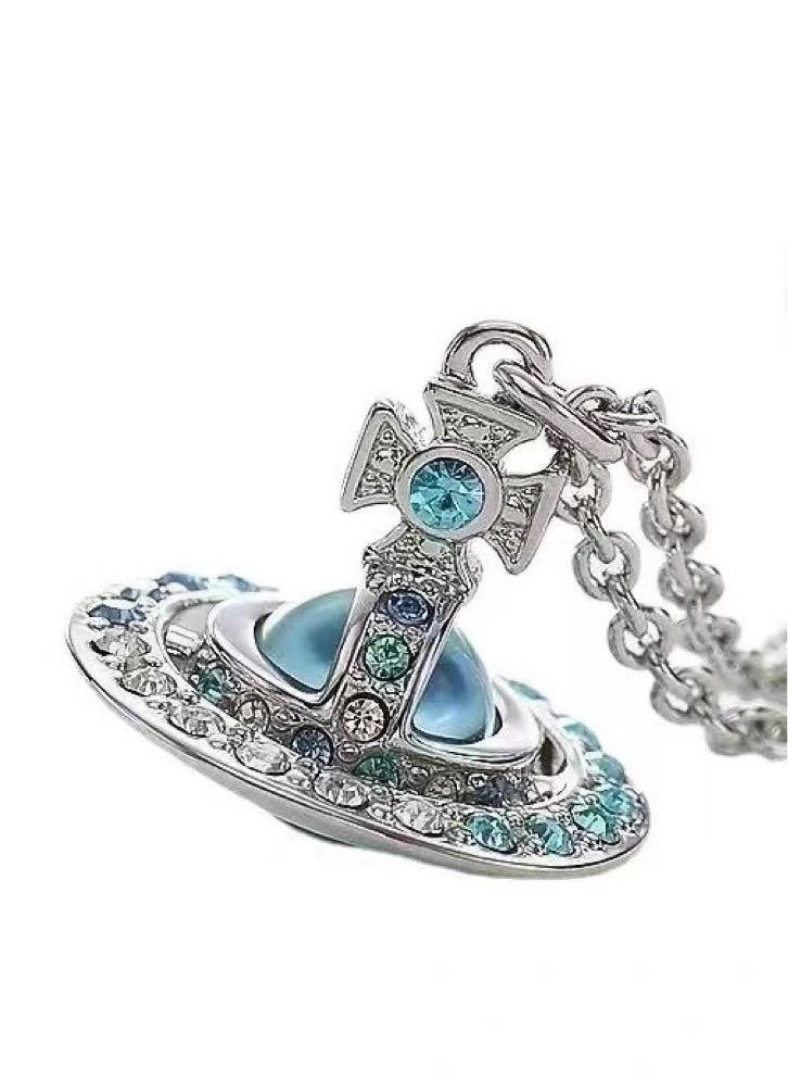 Vivienne Westwood Vivienne Westwood Medium  10MM ORB Classic Saturn Pendant Necklace  - Image 2