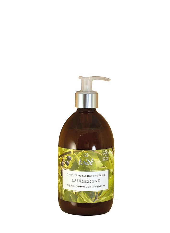 tadé PAYS DU LEVANT LAURIER 25% LIQUID SOAP 500ML 