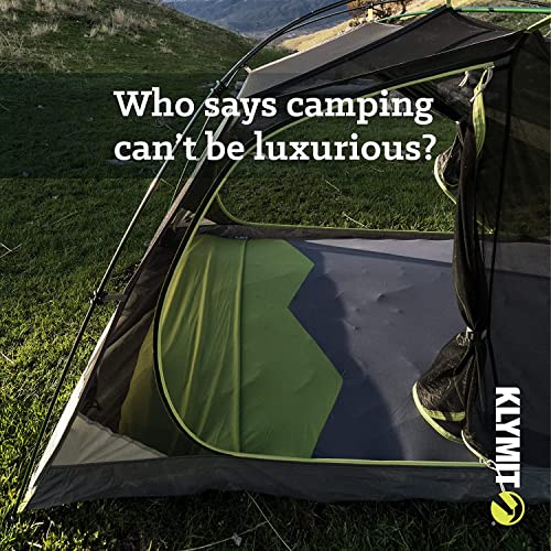 Klymit Static V Sheet, Sleeping Pad Cover, Green/Gray, Double - Image 3