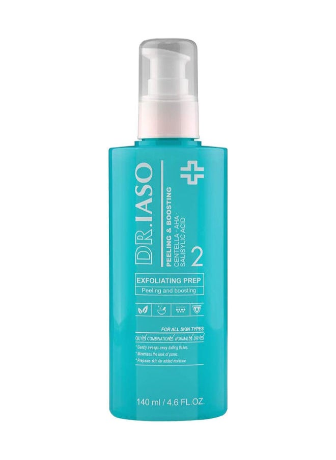 iaso DR. IASO Exfoliating Prep, Gentle AHA & BHA Exfoliating Toner for All Skin Type.  - Image 1