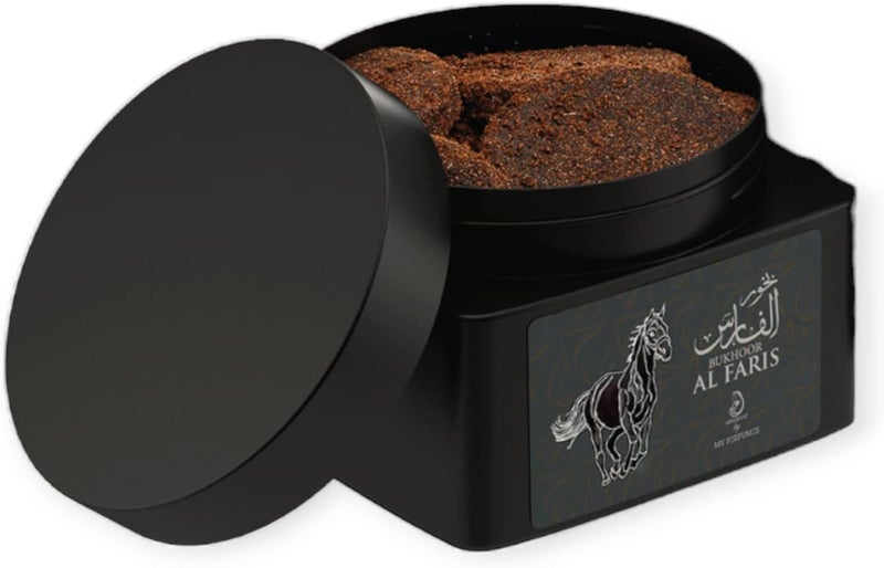 MY PERFUMES AL FARIS Solid Incense Bakhoor 100g - Image 2
