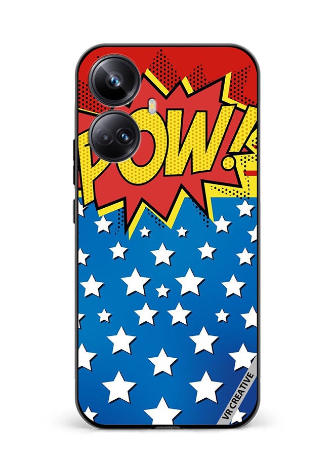 VR CREATIVE Protective Case Cover For Realme 10 Pro Plus Pop Art Design Multicolour - Image 1