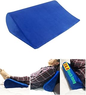 AOSSA Wedge Pillow for Side Sleeping Positioning Body Wedge Bed Foam Positioner Back Pain Support Incline Triangle Acid - Image 1