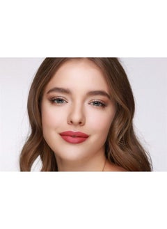 Aden Tattoo Matte Lipstick - 7ML - Highly Pigmented - Provides Non-Shinny, Non Smudging and Velvety Finish – Water Proof Made in Italy (02 Sweet Biscuit)  - Image 2