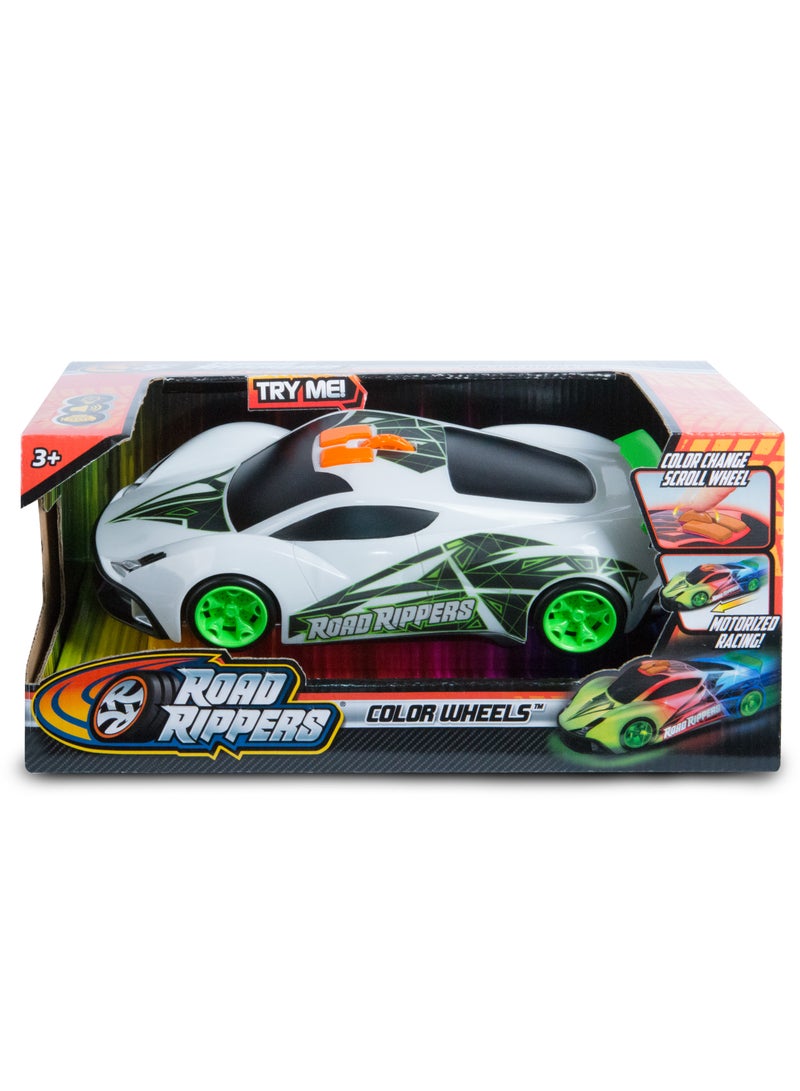 Nikko Road Ripper Car with Lights and Sound Color Wheels 11-Inches Battery Operated | Color Changing Body | Motorized Driving Action | Toy Vehicle | Gift for Kids and Adults - Image 1