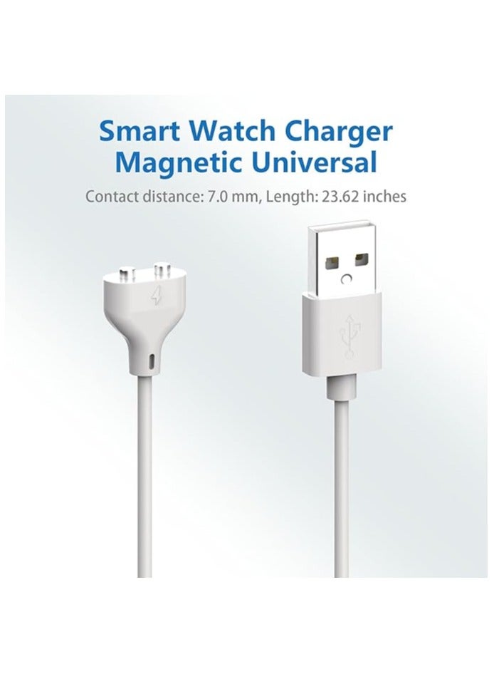 erorex Magnetic USB DC Charging Cable for Vaibrator Wand Replacement Charger Power Cable 2.6FT for Toys Facial Cleanser Massagers and More Devices (Contact 2Pin Spacing 7mm, Magnet Diameter 3mm)  - Image 5