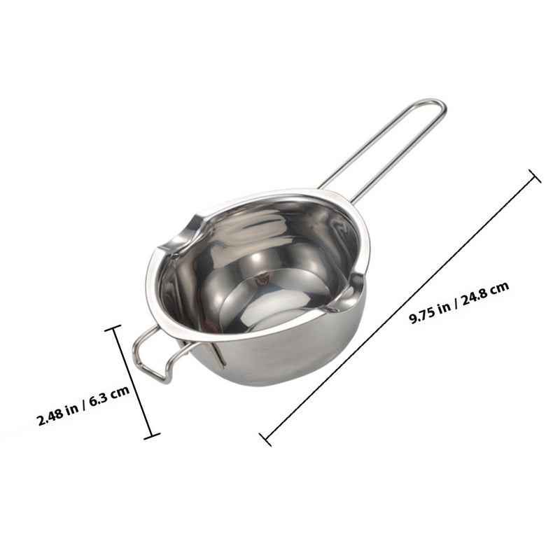1Pc Melting Bowl with Handle Chocolate Melting Bowl Butter Melting Pot - Image 2