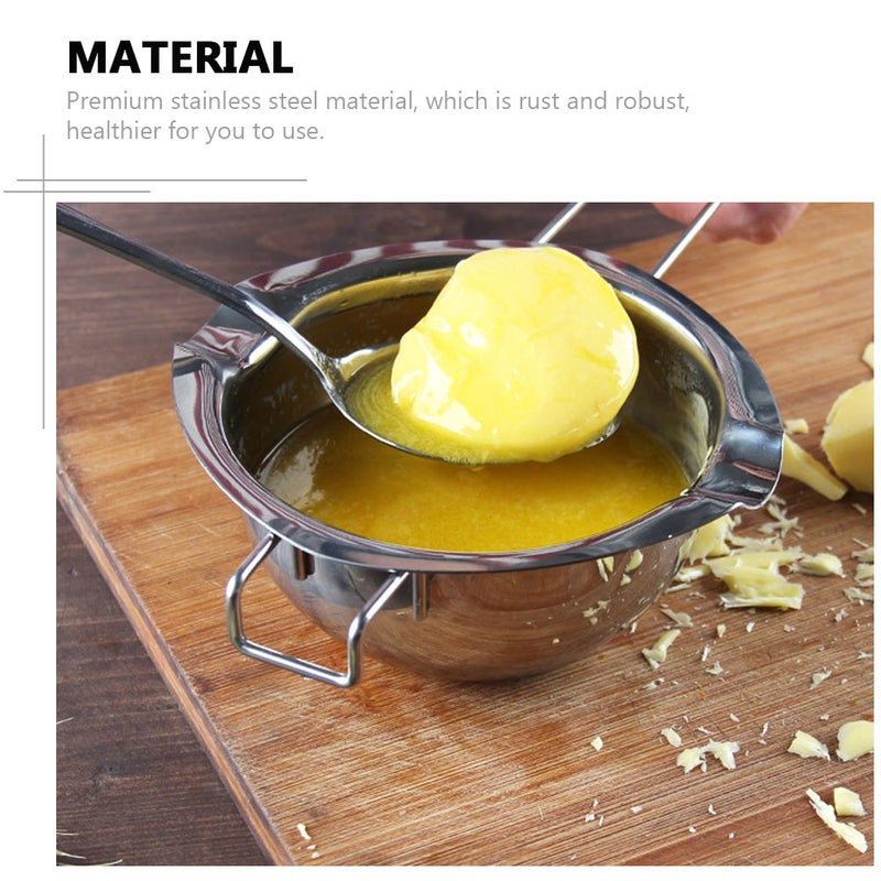1Pc Melting Bowl with Handle Chocolate Melting Bowl Butter Melting Pot - Image 3