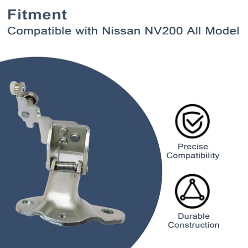 FZJDSD Left Side Power Sliding Door Roller Middle Hinge 1PC 82411JX00A Compatible with Nissan NV200 All Model Power Slide Door Roller Assembly - Image 3
