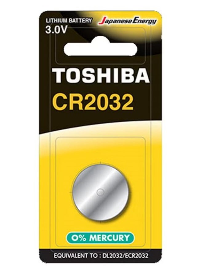 3.0V CR2032 Specialty Button/Coin Lithium Battery Silver