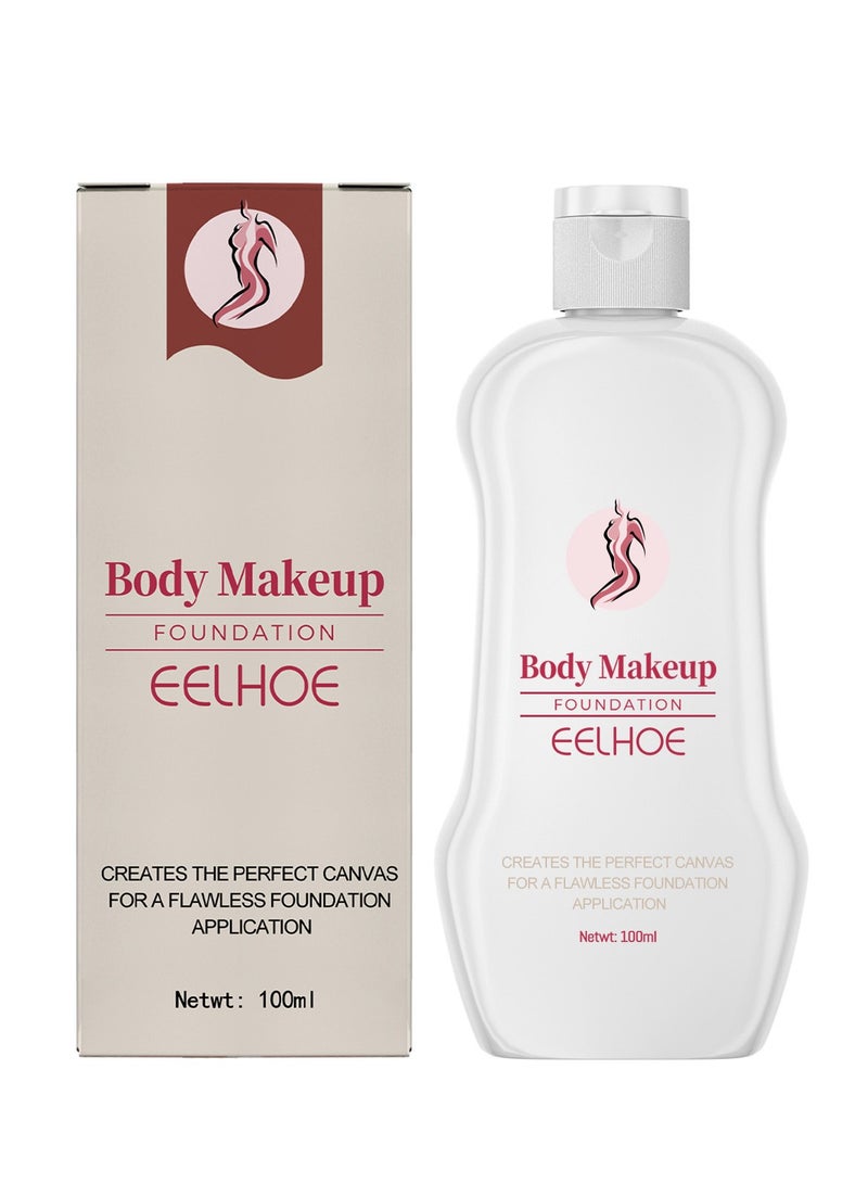 EELHOE Body Makeup Waterproof Foundation, Face and Body Foundation, Body Foundation, Body Makeup Foundation Best,With Strong Covering Power - To Cover Scars, Black Spots 100ml - Image 1
