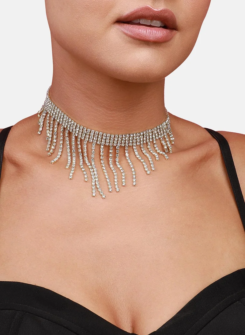 SOHI Seraphic Serenity Artificial Necklace Jewellery