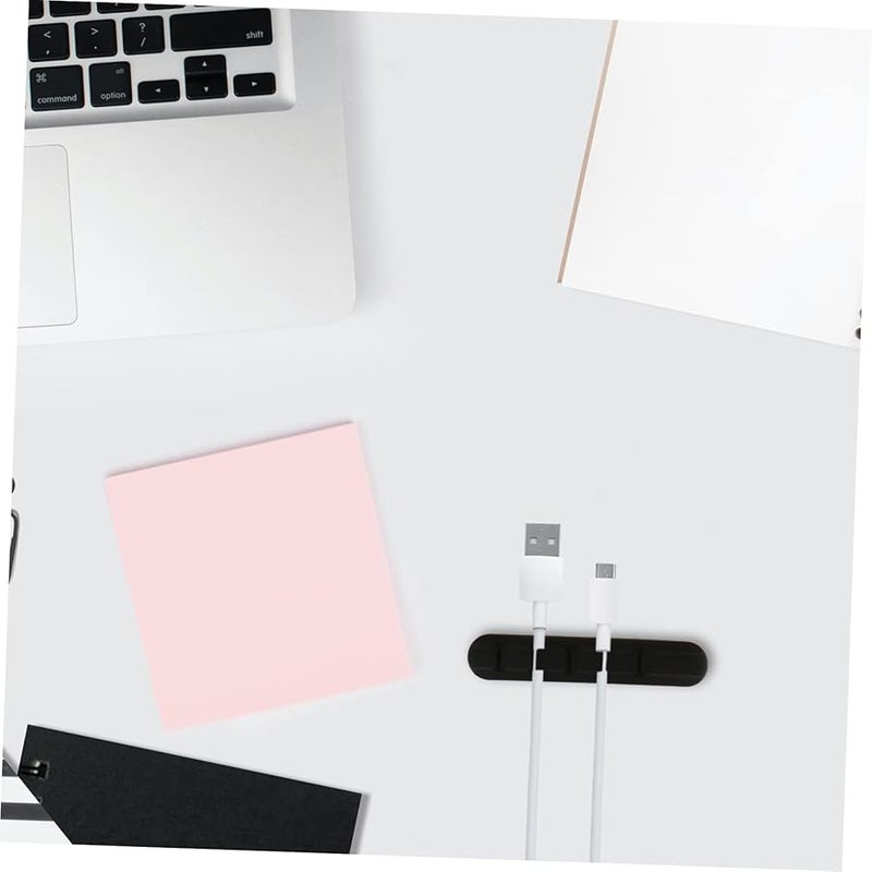 Tehaux 3 Pack Adhesive Cable Clips Cord Organizer For Phone Charger Headphone - Image 5