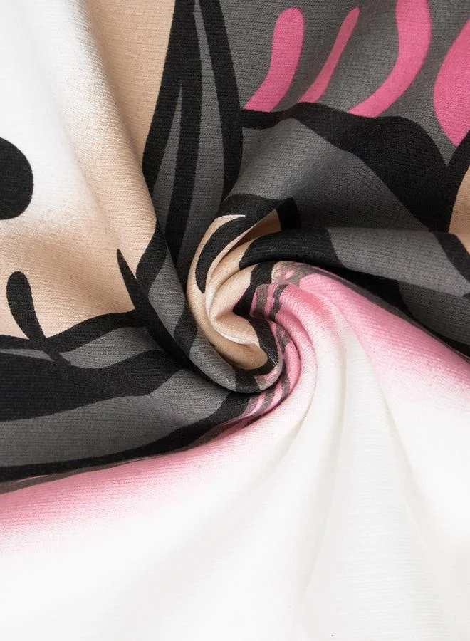 The Souled Store  Hello Kitty Spooky Cute Graphic Oversized White T-Shirt for Women | Best Price UAE