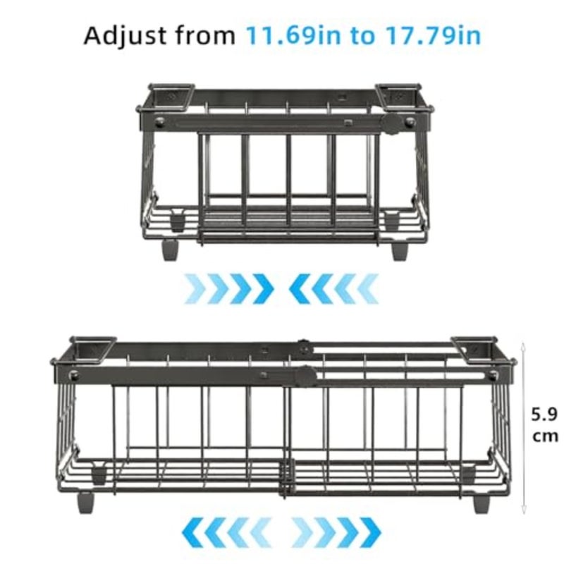 Expandable Freezer Organizer Bins, 2 Pack Large Expandable Stackable Chest Deep Freezer Containers with Handle, Foldable Freezer Storage Bins for Fridge, Deep Freezer, Cabinet, Kitchen, Pantry - Image 5