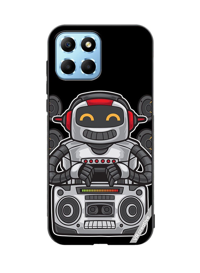 VR CREATIVE Protective Case Cover For Honor X8 5G Speaker Monkey Design Multicolour - Image 1