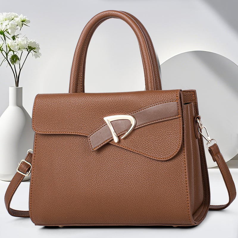 Elegant Niche Design Shoulder Bag - Versatile Handbag for Commuting, Large Capacity Crossbody - Image 2