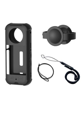 Silicone Case for Insta360 X3 Camera Scratch Proof Protector Guards Lens Cover Cap for Insta360 X3 Action Camera Accessories Black - pzsku/Z4CA84C4F31A7CC91232EZ/45/_/1695448618/33f53ba4-a76c-440c-ae12-580814673df7