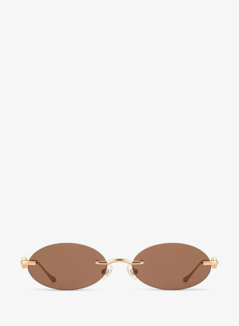 Karen Wazen Vicky Oval Sunglasses