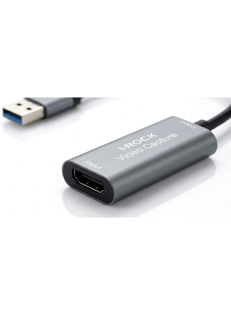 محول بطاقة التقاط الفيديو (Type-C و USB 3.0 إلى HDMI) لتسجيل الصوت والصورة؛ مخصص للبث المباشر، والألعاب، وإنشاء المحتوى، والعمل مع أجهزة PS4 وNintendo Switch والكاميرات وأجهزة الكمبيوتر المحمولة والمكتبية (بما في ذلك MacBook) والأجهزة المحمولة. - Image 4