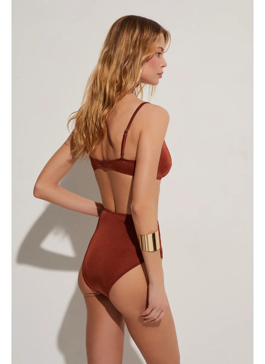 JUNE High Waist Bikini Bottoms