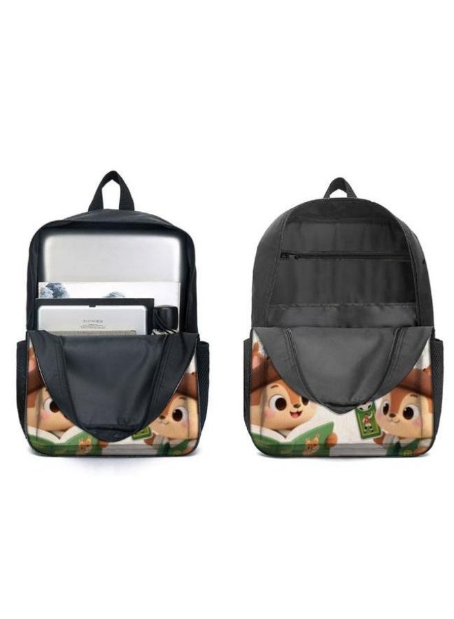 Bright Li Fire Fashion is unlimited! Cartoon bag three-piece set, suitable for a variety of scenes for students and teenagers (available for students, children, friends on outings, mountain climbing, school, etc.) - 54 - Image 4