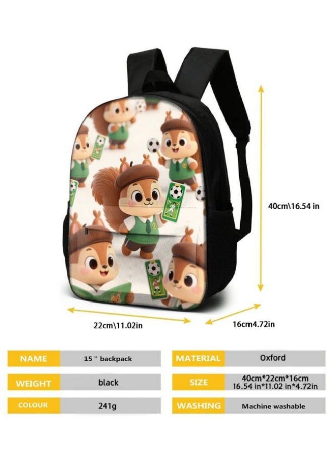 Bright Li Fire Fashion is unlimited! Cartoon bag three-piece set, suitable for a variety of scenes for students and teenagers (available for students, children, friends on outings, mountain climbing, school, etc.) - 54 - Image 5