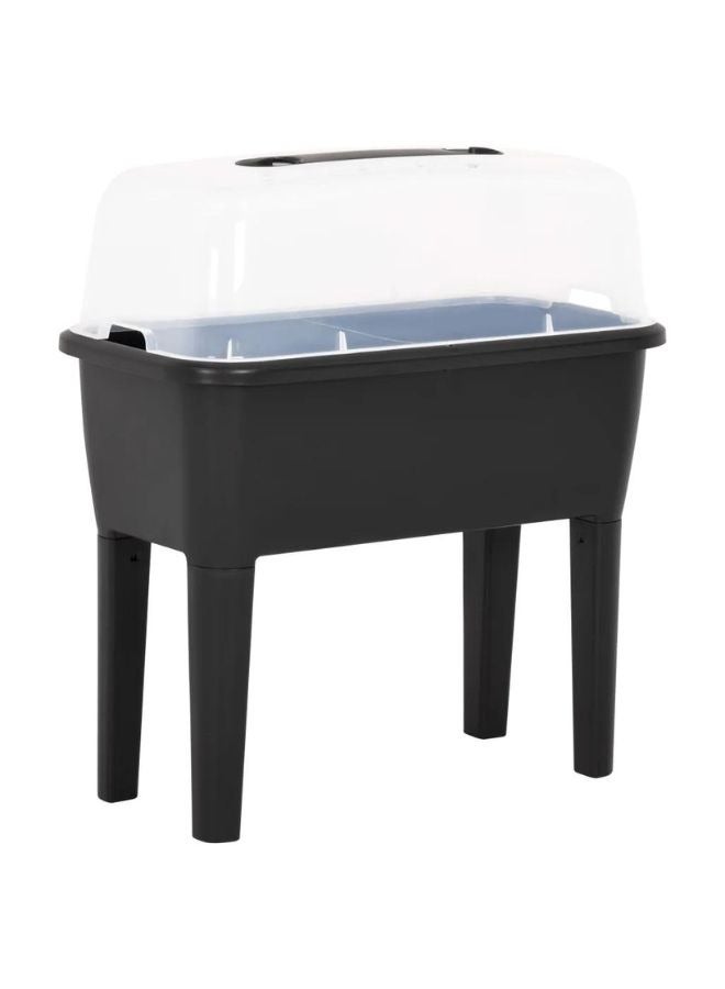 vidaxl vidaXL Raised Bed 77x38.7x82 cm PP  - Image 1