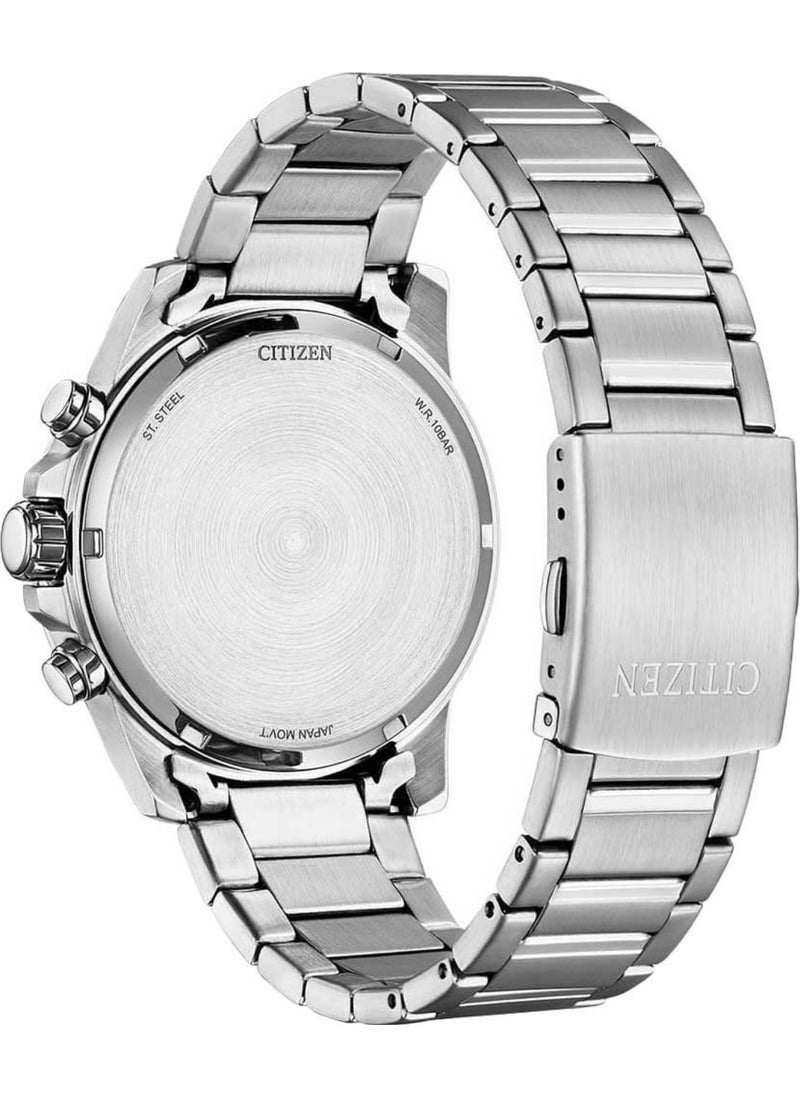 CITIZEN ساعة يد AQ Chrono للرجال AN3690-56A  - Image 2