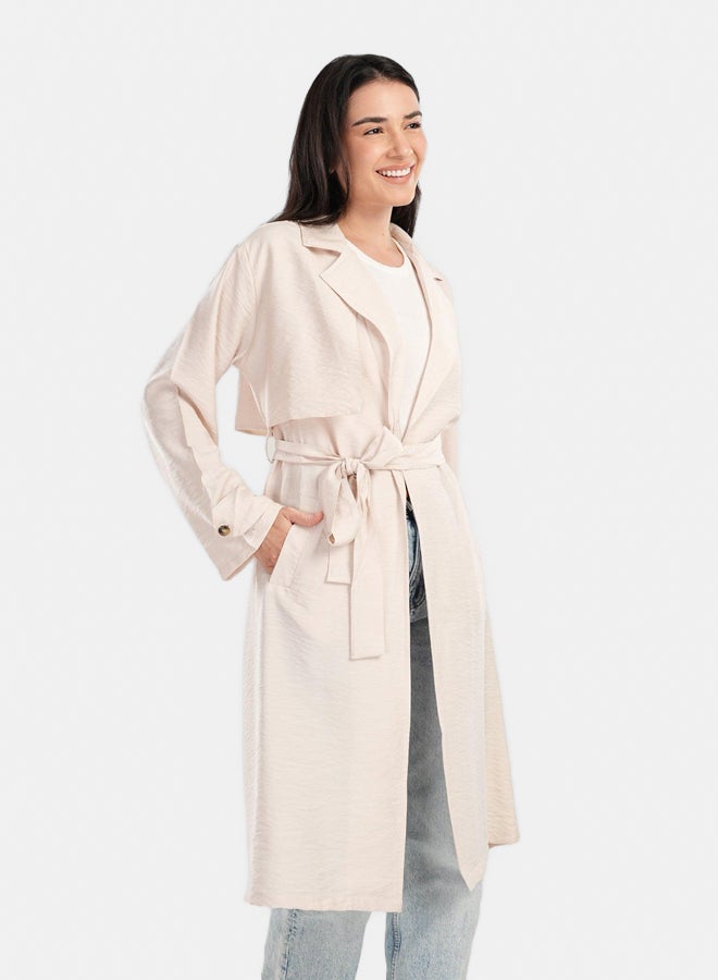 Clue Summer Lightweight Trench Coat  - Image 1