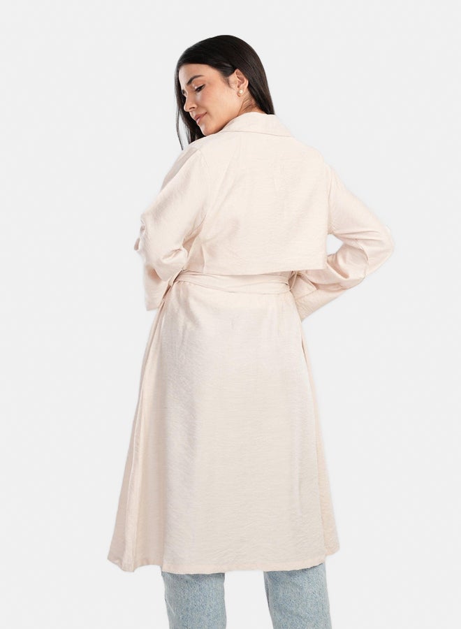 Clue Summer Lightweight Trench Coat  - Image 2