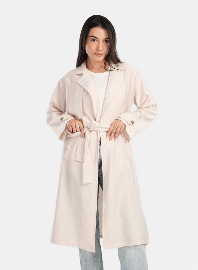 Clue Summer Lightweight Trench Coat  - Image 3