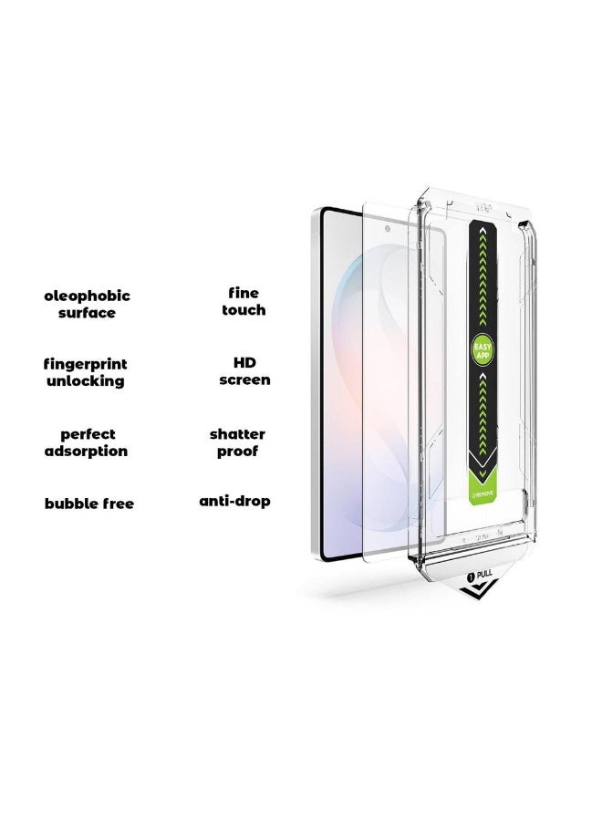 Tempered Glass Screen Protector for Samsung Galaxy S26 Ultra 6.9 inch with Dust Free Easy Application - Ultra Clear, Scratch Resistant, and HD Clear Screen Guard(Clear) - Image 3