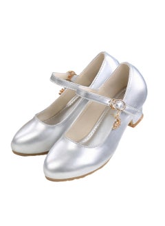 Generic New style girls high heel princess shoes performance leather shoes  - Image 1