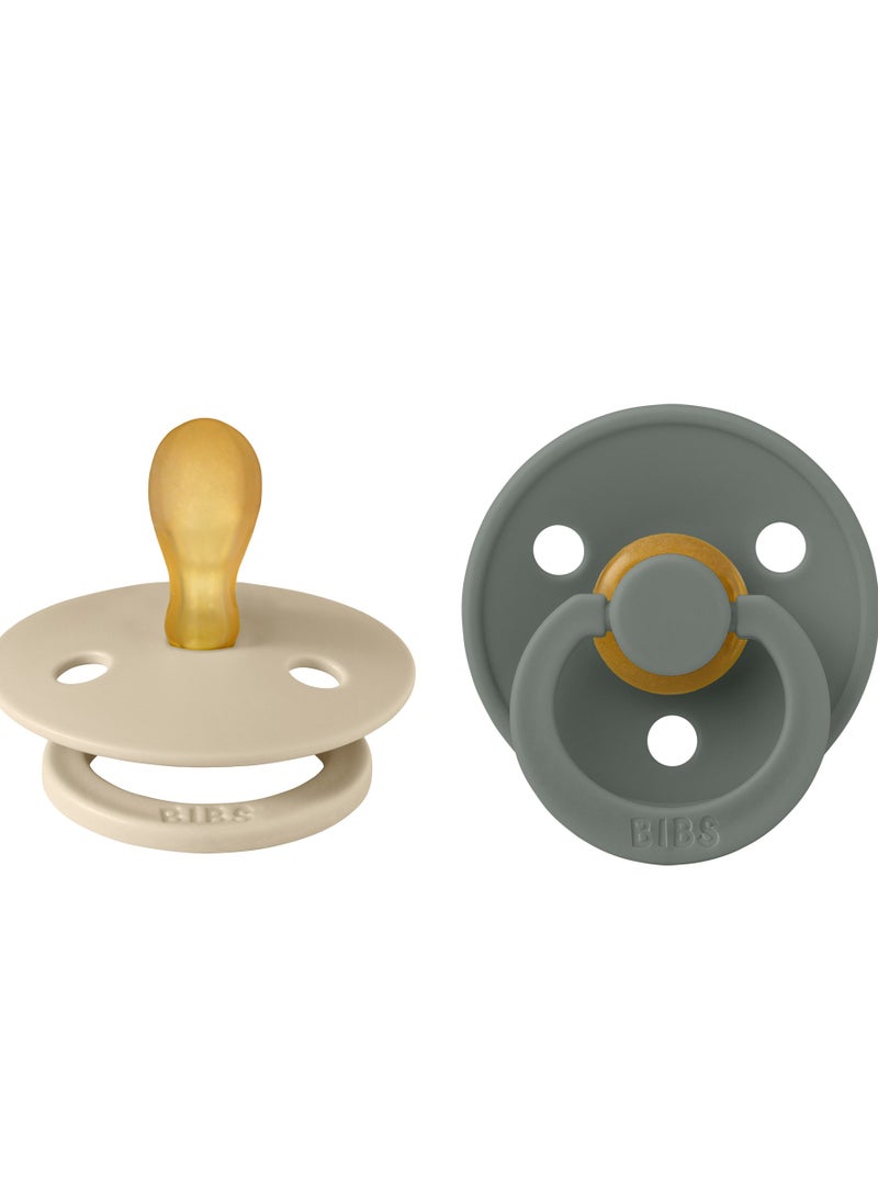 BIBS BIBS Pacifier Colour Symmetric Pack of 2 Size 1 (0-6 months)  - Image 2