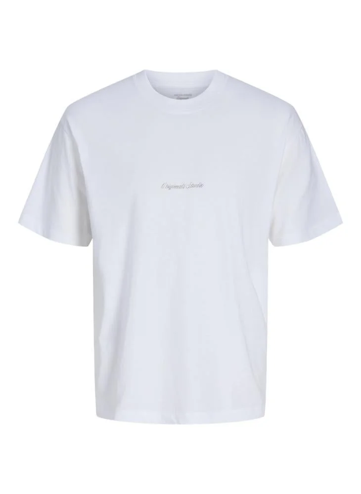 JACK & JONES  Graphic Crew Neck T-Shirt for Men | Best Price UAE