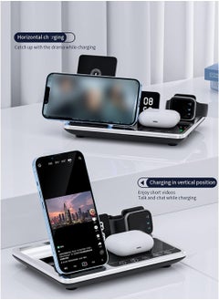 Generic R11 4 in 1 Wireless Charger Qi Wireless Fast Charging Stand  - Image 4