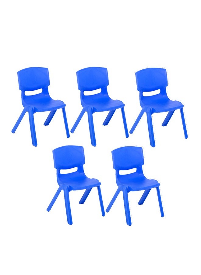 XIANGYU 5-Piece Kindergarten Indoor Furniture Kids Chair Stackable School Plastic Chairs  - Image 1