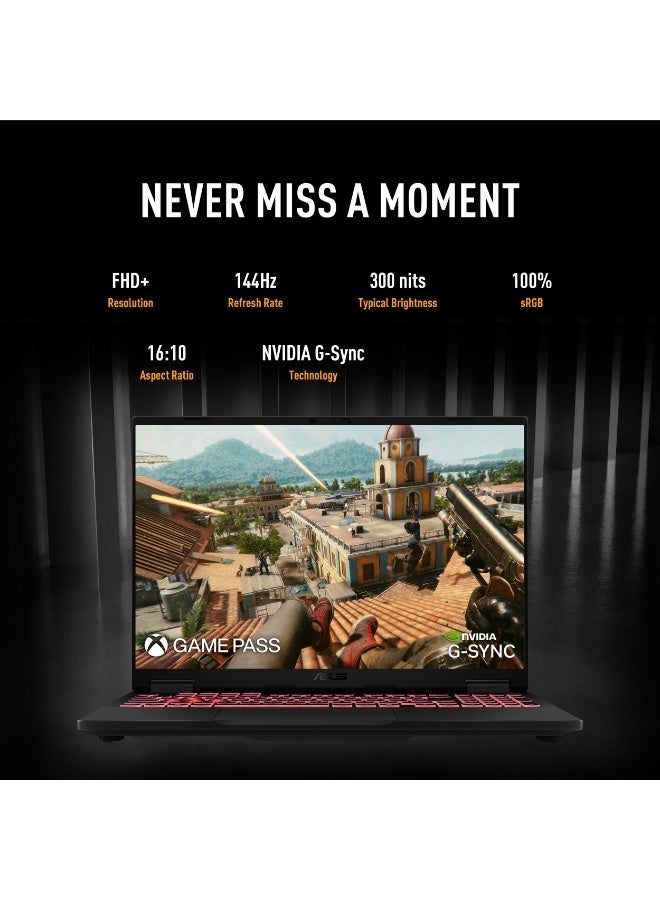 ASUS TUF Gaming A16 Laptop With 14-Inch Display, 16GB RAM/1 Terabyte SSD/AMD Ryzen 7 260/Windows 11 Home/ Arabic Jaeger Gray - Image 3
