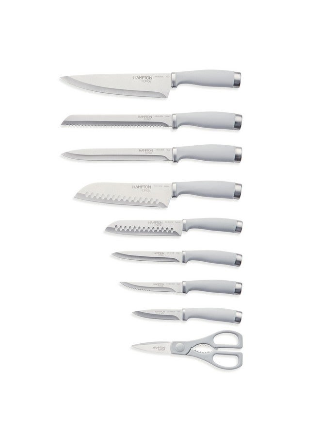 Hampton Forge Epicure Cool 15Pc Block Set, 6.70 LB, Taupe/Grey - Image 2