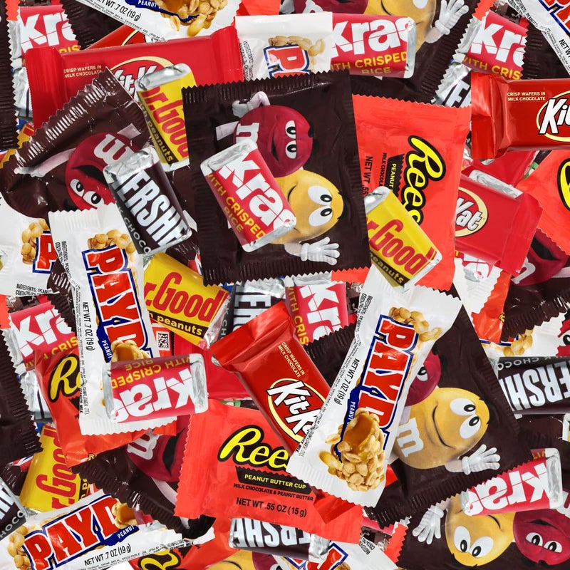 Assorted Chocolate Candy Mix - Individually Wrapped Milk, Dark, and White Chocolates - 5lb Bulk Variety Pack for Snacking, Sharing, and Gifting - Ideal for Home, Office, and Events - Image 5