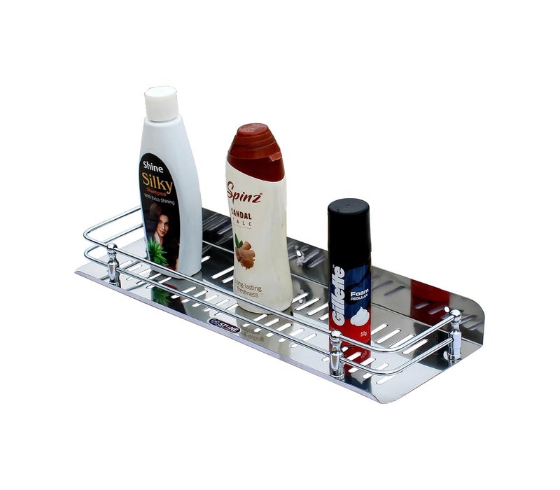 STONE STONE Stainless Steel Multipurpose Bathroom and Kitchen Shelf/Shelves/Organizer/Rack/Bathroom Accessories - Wall Mount (15 X 5 Inches) - Image 1