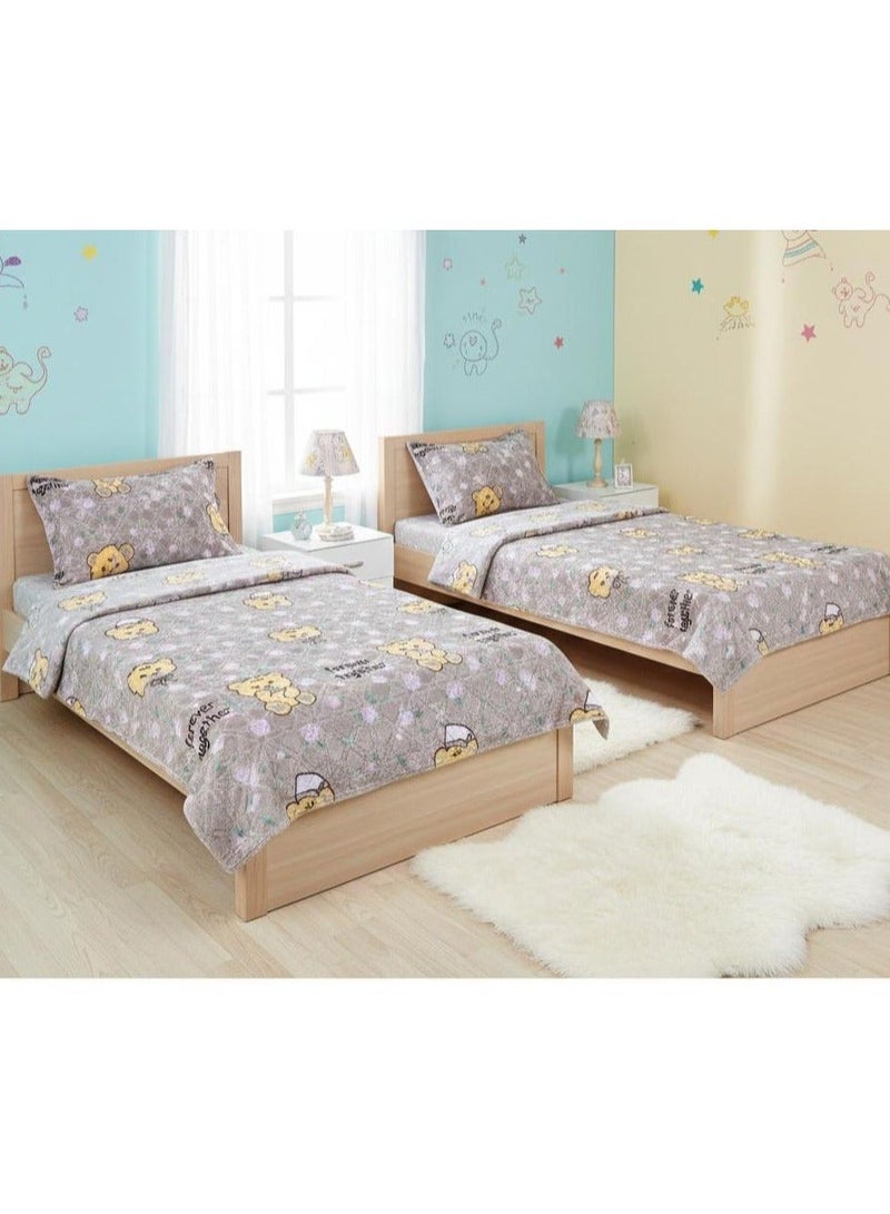 Baby Bed Blankets Set, 6 Pieces Laser Engraved - Image 1